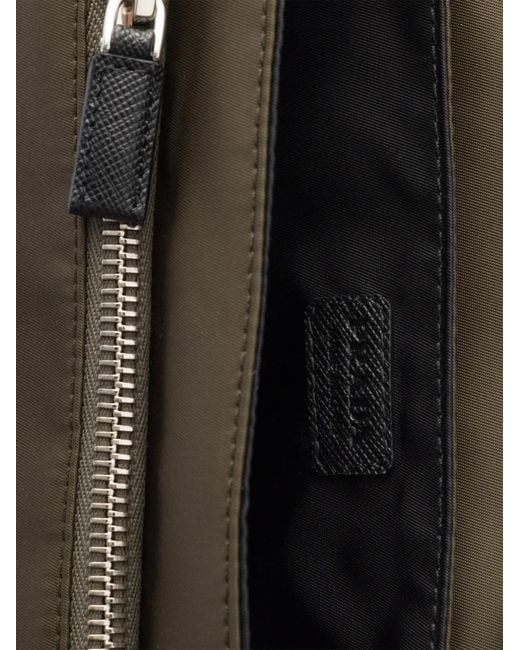 Prada Metallic Re-Nylon Smartphone Case for men