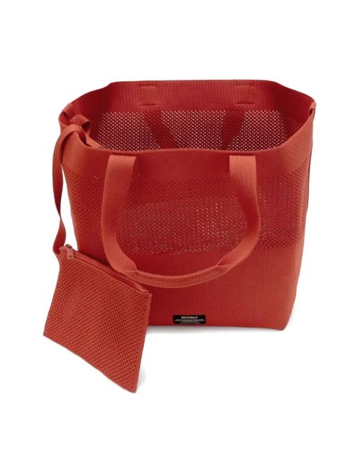 Ecoalf Red Tika Tote Bag