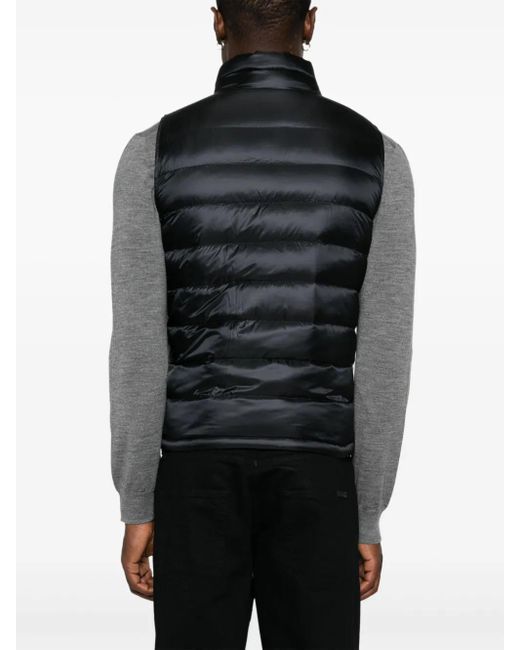 Herno Black Reversible Gilet for men