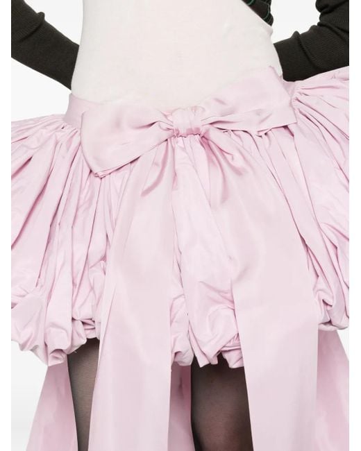 DSquared² Bow-embellished Skirt Pink