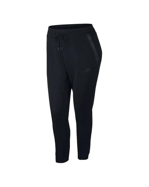 Nike Black Tech Fleece Track Pants