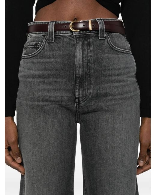 Khaite Gray Delina Jeans