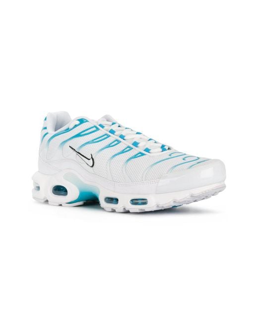Nike Air Max Plus Tn 'blue Fury' Sneakers in White for Men | Lyst UK
