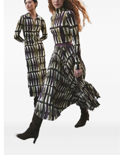 Top Suzie Con Stampa Astratta di Cara Cara in Black