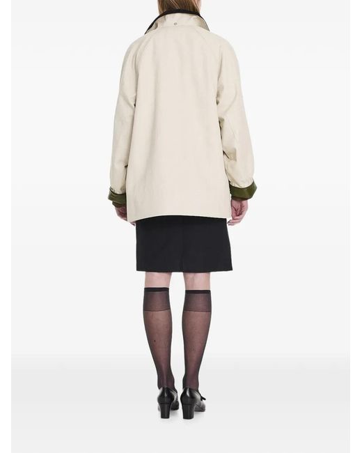 La Fetiche White Veste Utilitaire Rene À Manches Longues