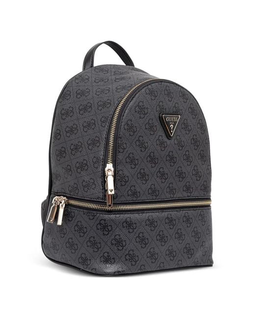 Guess Blue Follie Logo Pattern Backpack
