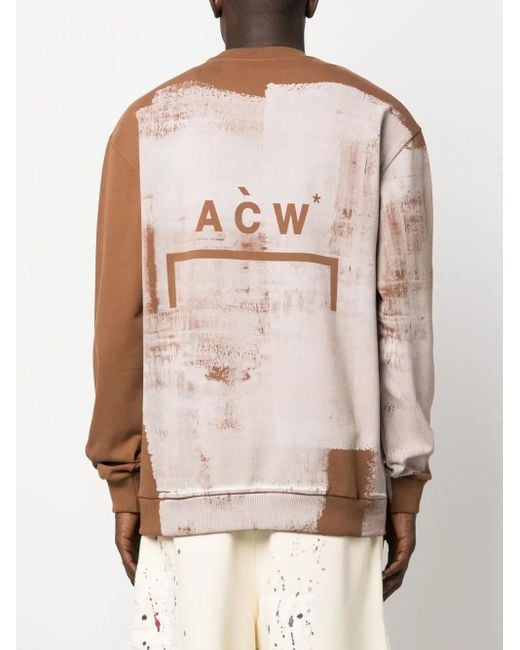 A_COLD_WALL* Sweater Met Print in het Pink voor heren