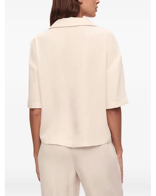 Eberjey Natural Pocket Woven Top