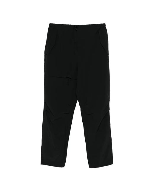 Oakley Black Elasticated Straight-Leg Trousers for men