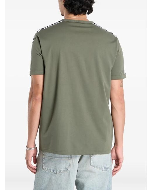 Fred Perry Green Tape Ringer T-Shirt for men