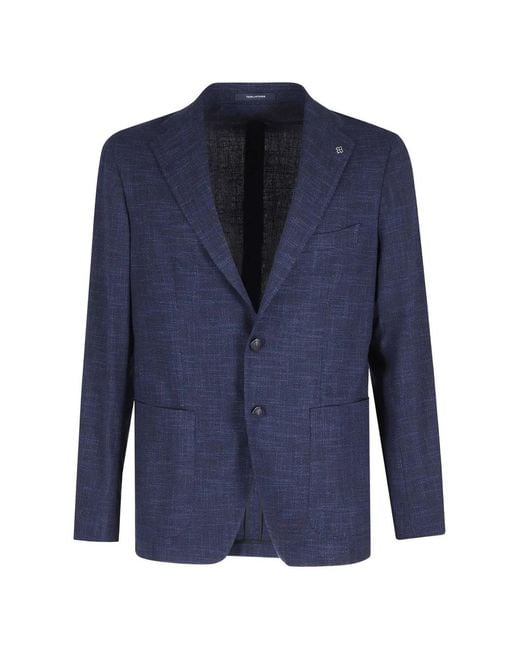 Corneliani メンズ ブルー シングルジャケット 【公式通販】