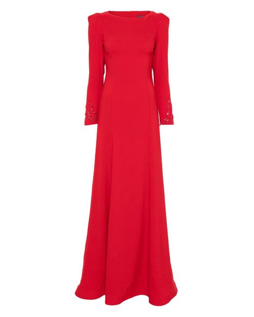 Cristallini Red Teresa Dress