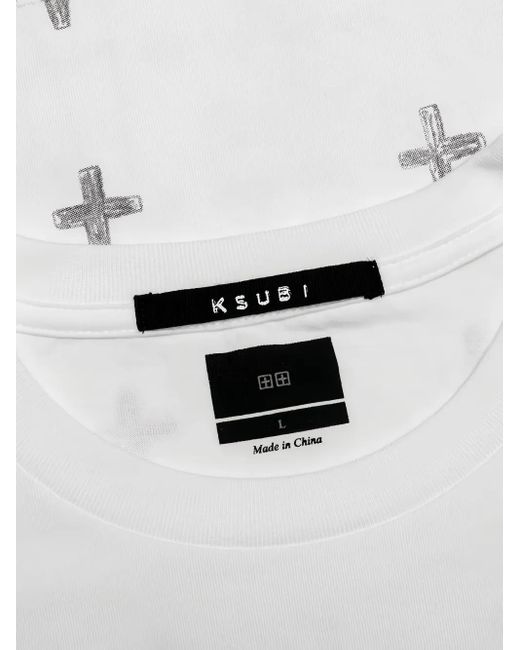 Ksubi White Noize Biggie T-Shirt for men