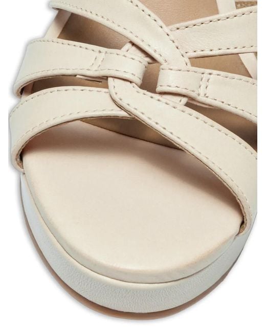 Bernardo Metallic Vittoria Woven Platform Sandals