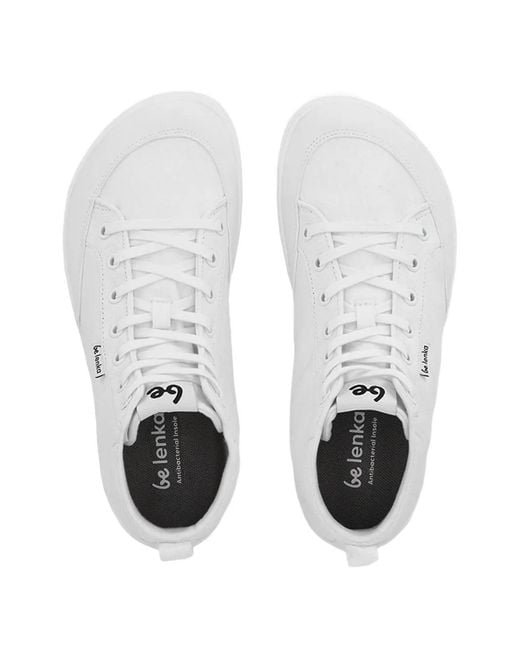 Be Lenka White High-Top Sneakers