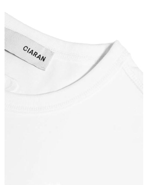 CIARAN White Cc1 Shortsleeved T-Shirt