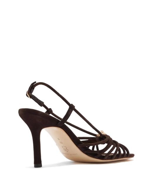 Loeffler Randall Brown Mareka Multi-Strap Sandals