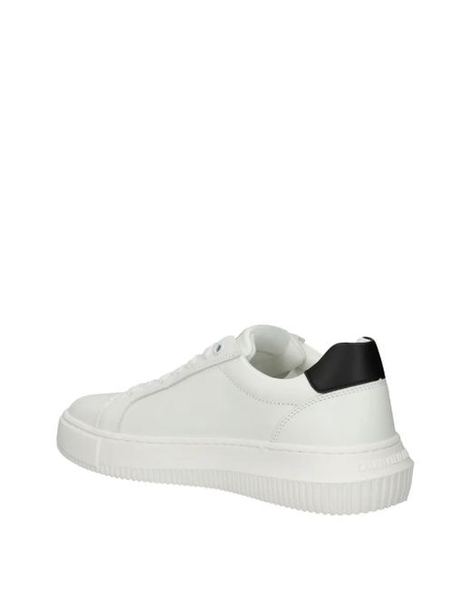 Calvin Klein レザースニーカー White