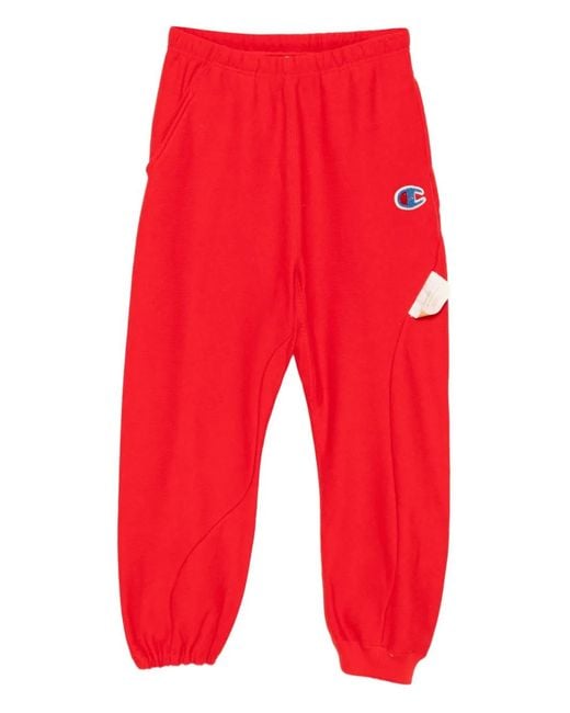 Undercover X Champion Logo-Embroidered Track Pants