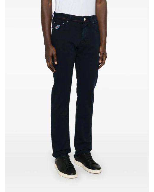 Jacob Cohen Blue Bard Trousers for men
