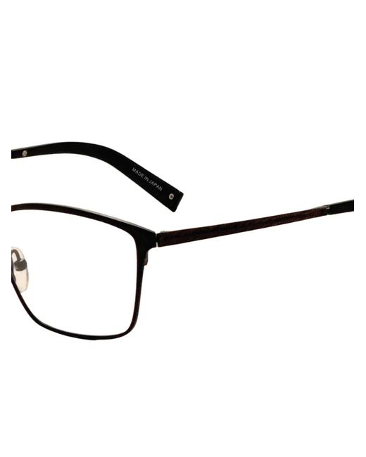 John Varvatos Brown Square-Frame Glasses for men