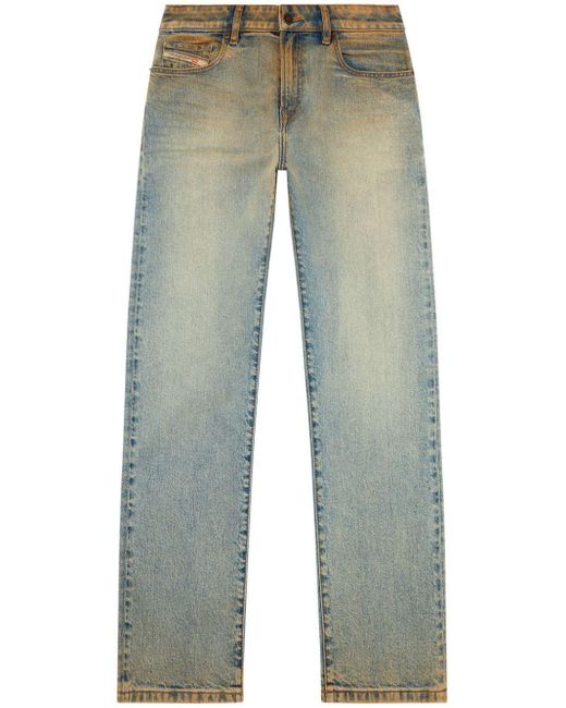 DIESEL Blue 1999 D-Reggy 0pfaq Straight-leg Jeans