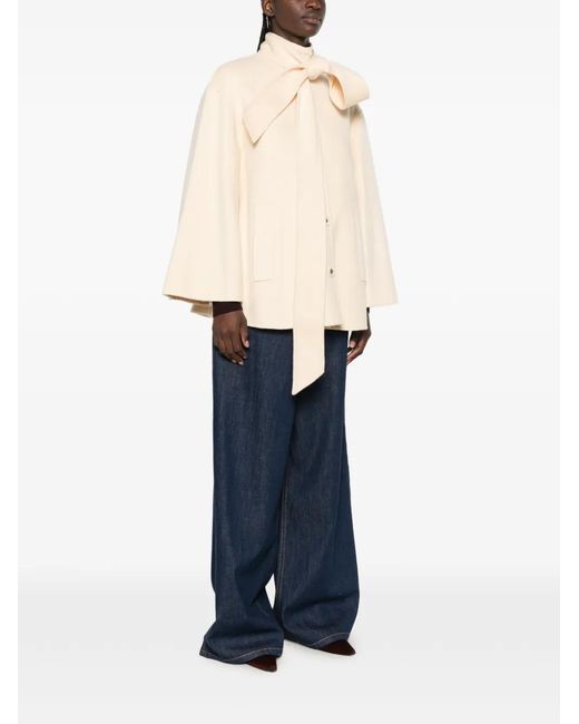 Zimmermann Natural Valiant Wool Blend Coat