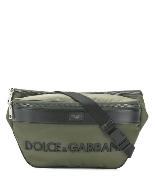 Dolce & Gabbana Heuptas Met Logo in het Groen voor heren | Lyst NL