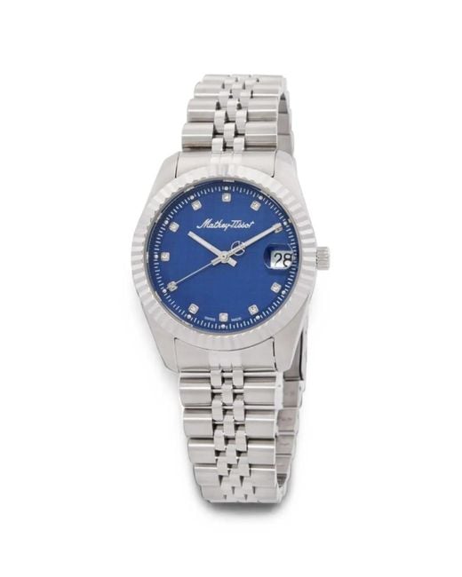 Mathey-Tissot Blue Mathy Iii 34Mm Watch