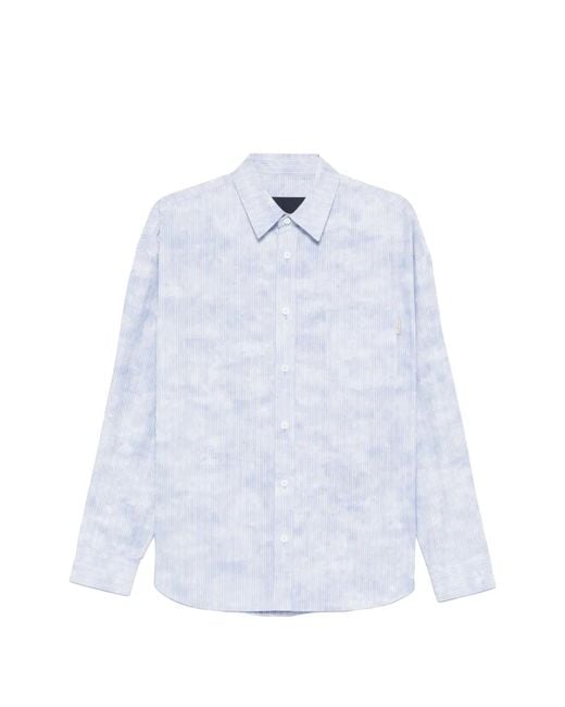 Juun.J White Striped Shirt for men