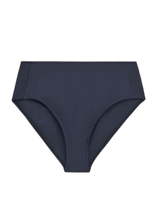 Slip Bikini Shimmer A Vita Alta di Filippa K in Blue