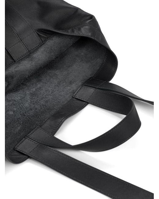Marsèll Black Sporta Leather Tote Bag