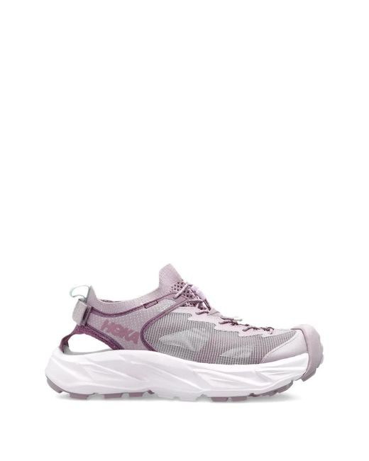 Hoka One One White Hopara 2 Logo-Print Sneakers