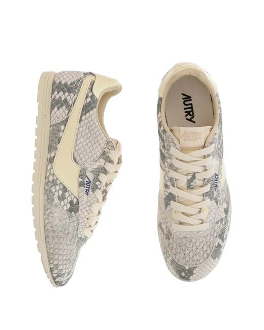 Autry White Windspin Sneakers