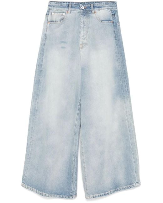 Vetements Blue Big Shape Jeans
