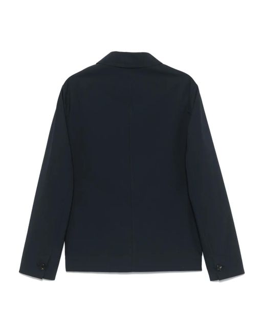 Incotex Blue Crepe Jacket for men