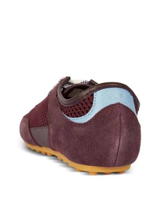 Paul Smith Purple Samara Suede Sneakers
