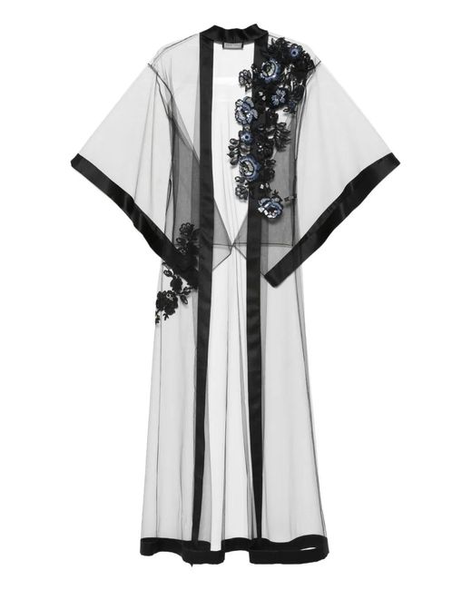 Carine Gilson White Embroidered Robe