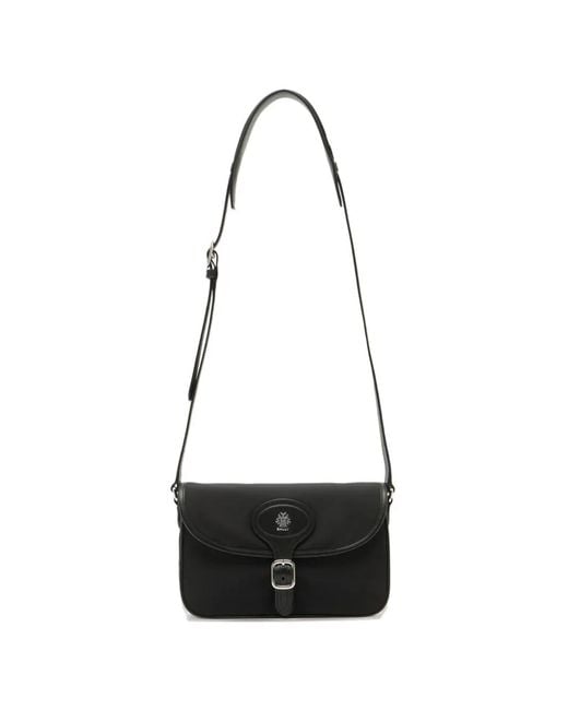 Bally White B Light Buckle-Fastening Shoulder Bag for men
