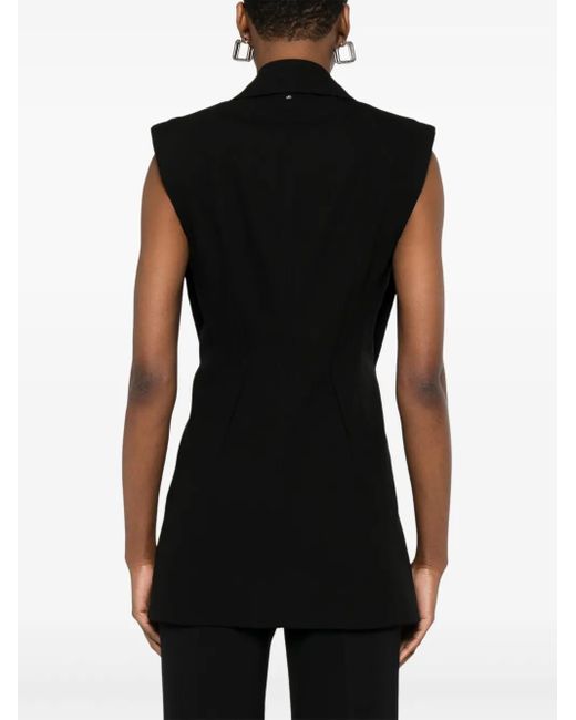Sportmax Tailored Waistcoat Black