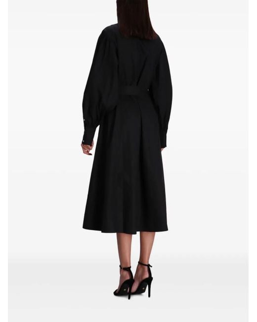 Karl Lagerfeld ロゴ ドレス Black