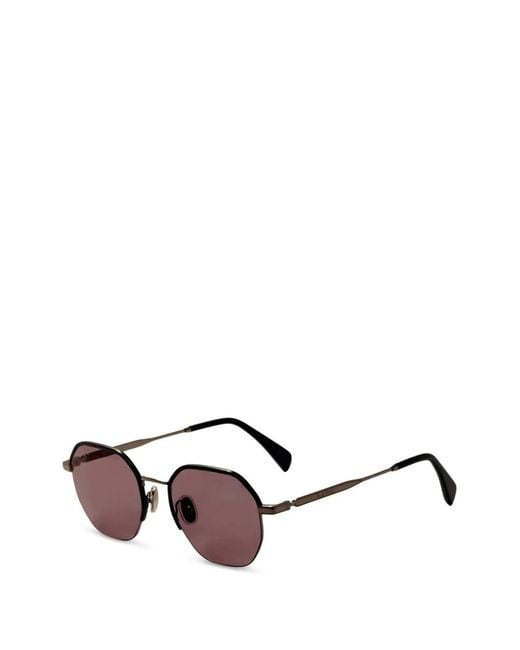 Paul Smith Black Lovell Geometric-Frame Sunglasses for men