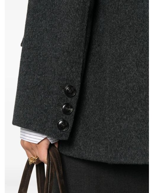 Semicouture フラップポケット ジャケット Black