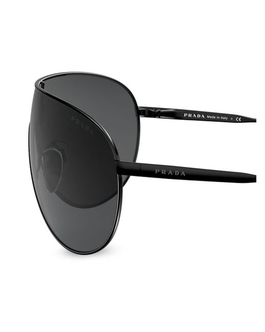 prada mask sunglasses