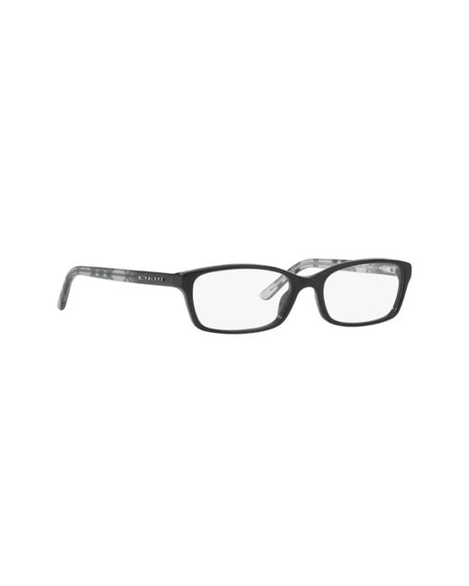 Burberry Brown Logo-Plaque Rectangle-Frame Glasses