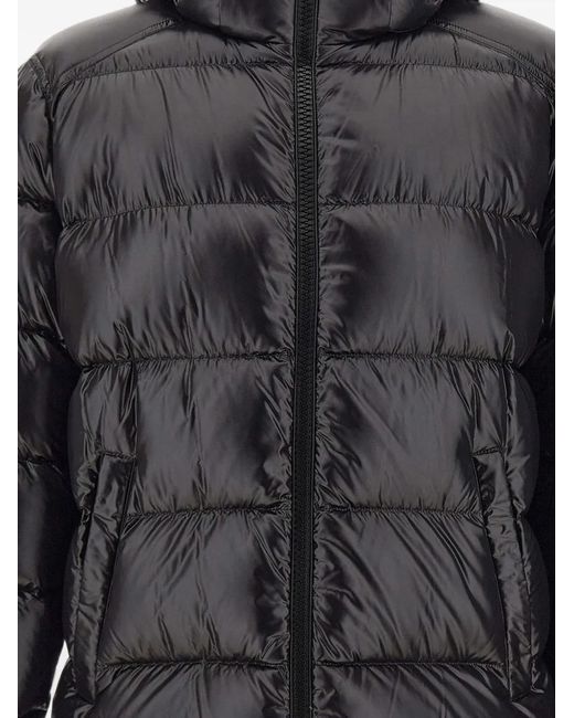 Herno Black Polar Tech Down Jacket for men
