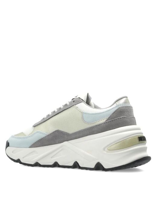 DIESEL White Savannah Lace-Up Chunky Sneakers