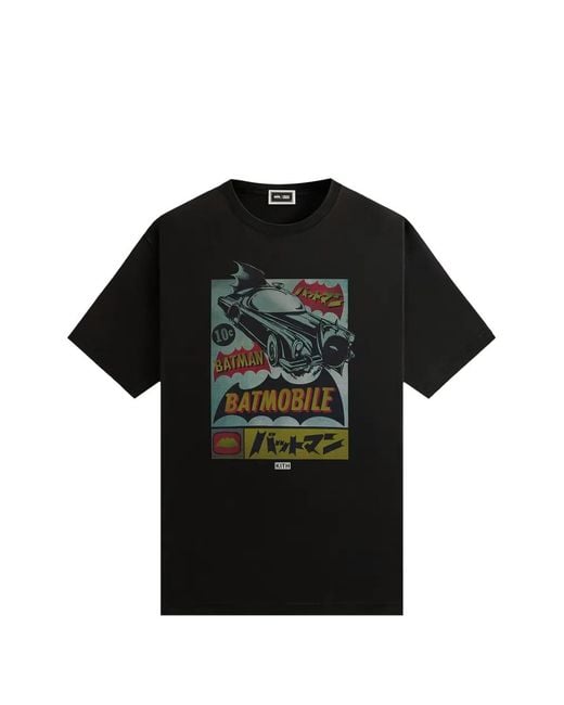 Kith Black Batman Graphic-Print T-Shirt for men