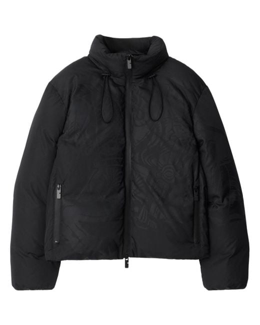 Burberry Black Ekd Puffer Jacket