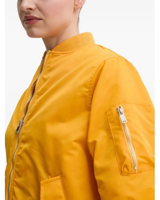 Day Birger et Mikkelsen Orange Zip Bomber Jacket